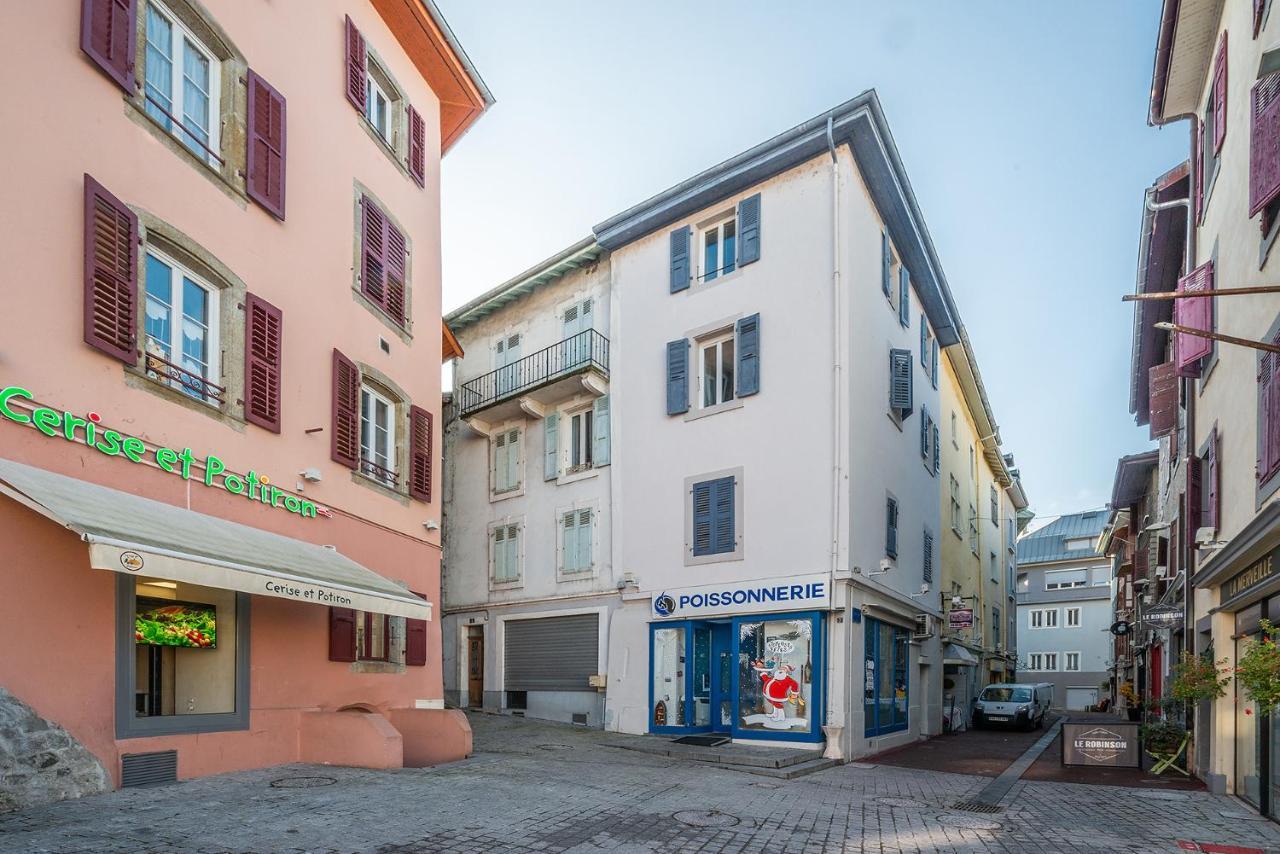 Appartamento Au Rythme Du Lac Évian-les-Bains Esterno foto